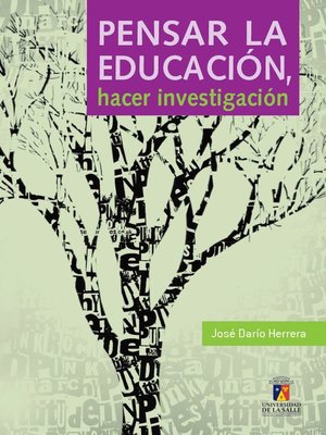 cover image of Pensar la educación, hacer investigación